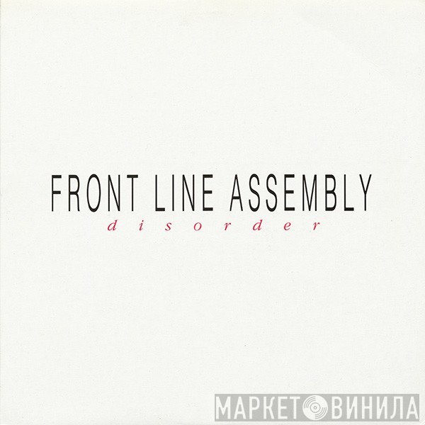 Front Line Assembly  - Disorder