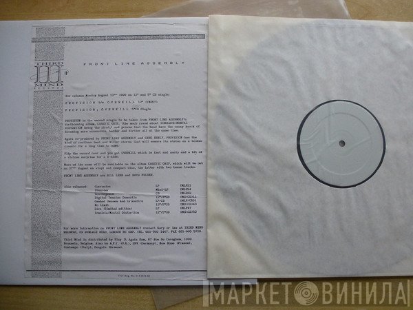 Front Line Assembly  - Provision