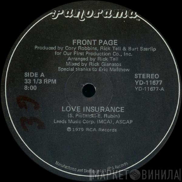 Front Page  - Love Insurance