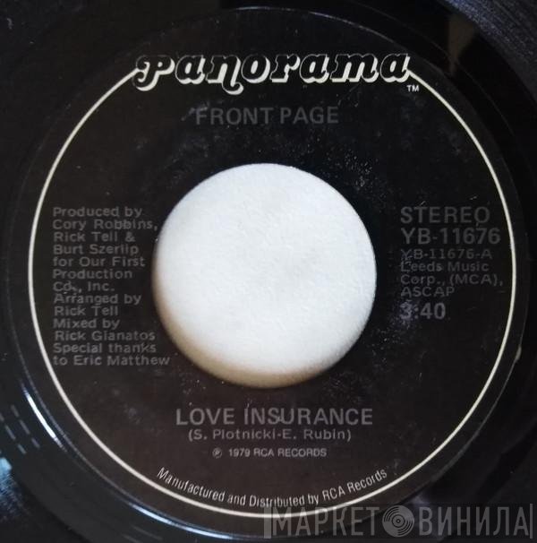 Front Page  - Love Insurance