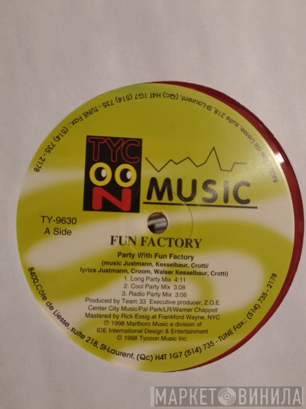 Fun Factory  - Party With Fun Factory