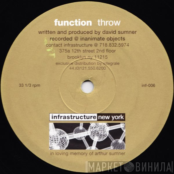 Function / Aural Emote  - Throw / Second Thought
