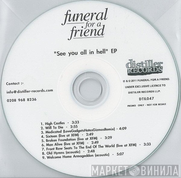 Funeral For A Friend  - See You All In Hell EP