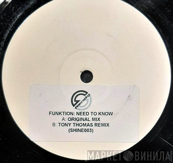 Funktion  - Need To Know