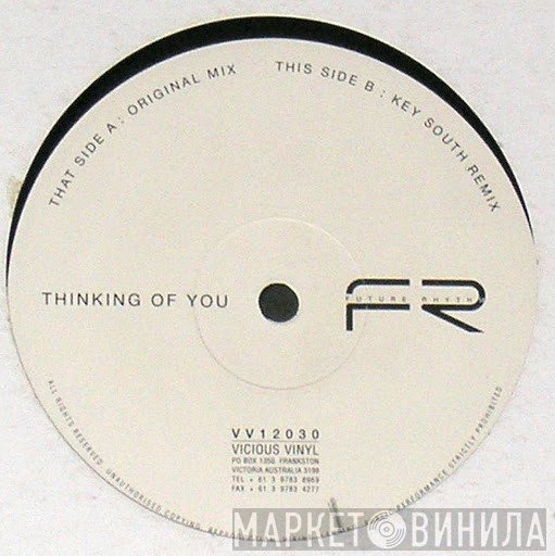 Future Rhythm  - Thinking Of You