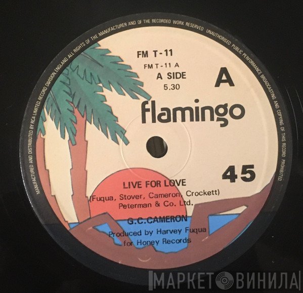G.C. Cameron - Live For Love