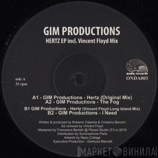 G.I.M. Productions - Hertz EP