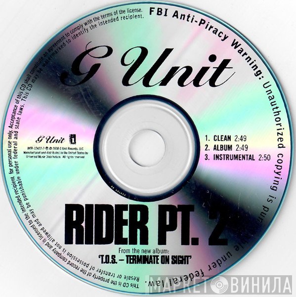 G-Unit  - Rider Pt. 2