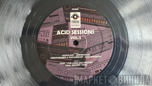 G303, Acidulant, Papaverhof, Sarufaromeo, Paul Renard  - Acid Sessions vol. 3