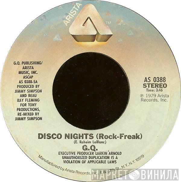 GQ - Disco Nights (Rock-Freak)