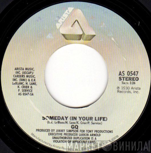 GQ - Someday (In Your Life)