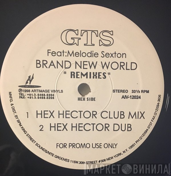 GTS, Melodie Sexton - Brand New World (Remixes)