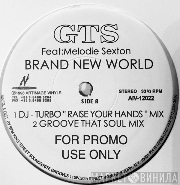 GTS, Melodie Sexton - Brand New World