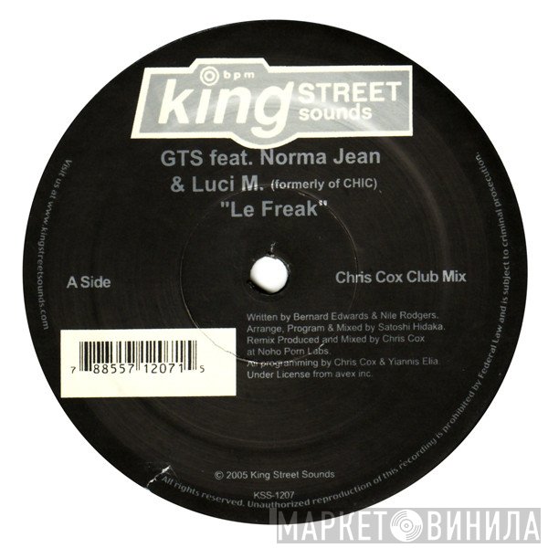 GTS, Norma Jean Wright, Luci Martin - Le Freak
