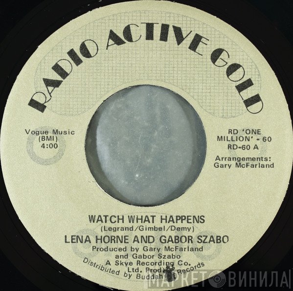 Gabor Szabo, Lena Horne - Watch What Happens / Rocky Raccoon