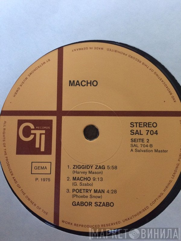 Gabor Szabo  - Macho