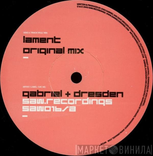 Gabriel & Dresden  - Lament