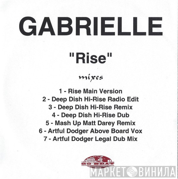 Gabrielle  - Rise (Mixes)