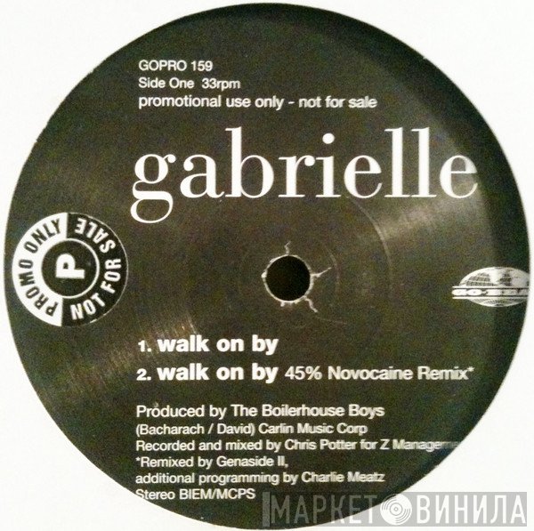 Gabrielle - Walk On By