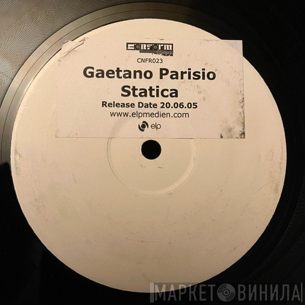 Gaetano Parisio  - Statica EP