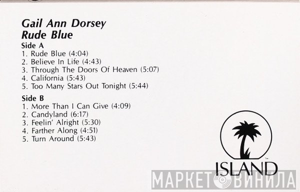 Gail Ann Dorsey  - Rude Blue