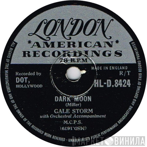 Gale Storm - Dark Moon / A Little Too Late