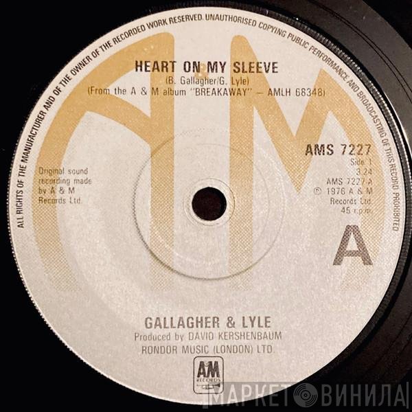 Gallagher & Lyle - Heart On My Sleeve