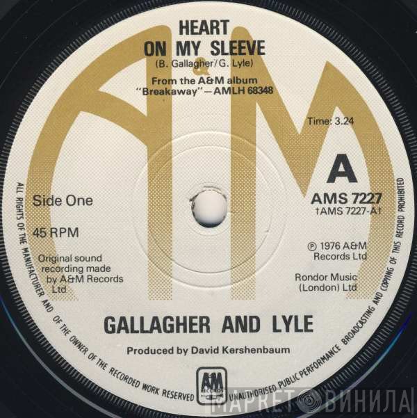 Gallagher &amp; Lyle - Heart On My Sleeve
