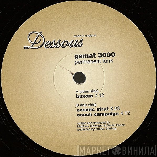 Gamat 3000 - Permanent Funk
