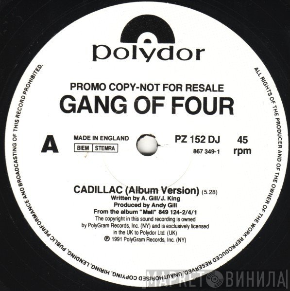 Gang Of Four - Cadillac