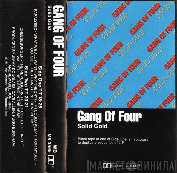 Gang Of Four  - Solid Gold