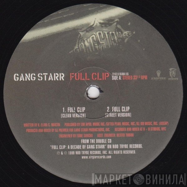 Gang Starr  - Full Clip