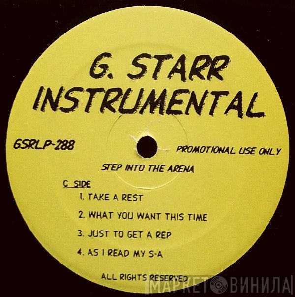 Gang Starr  - Step In The Arena (Instrumental)