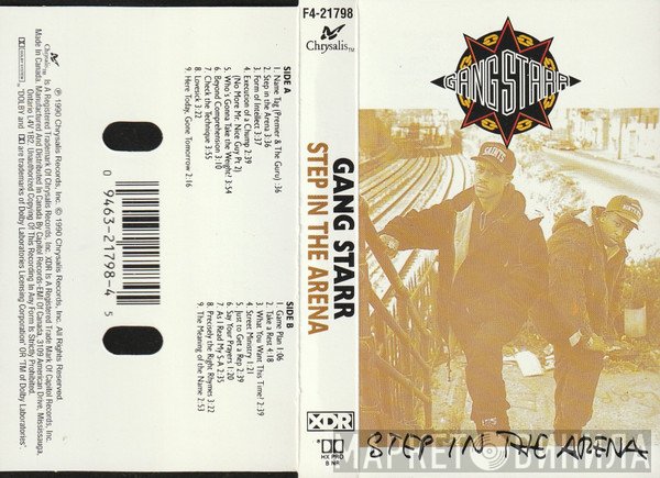 Gang Starr  - Step In The Arena