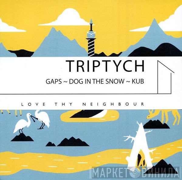 Gaps ~ Dog In The Snow ~ KUB   - Triptych