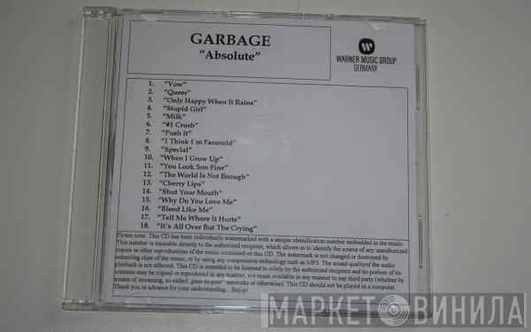 Garbage  - Absolute Garbage