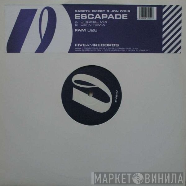 Gareth Emery & Jon O'Bir  - Escapade