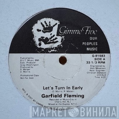 Garfield Fleming  - Let's Turn In Early