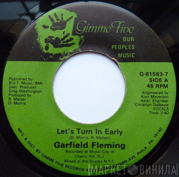 Garfield Fleming - Let's Turn In Early