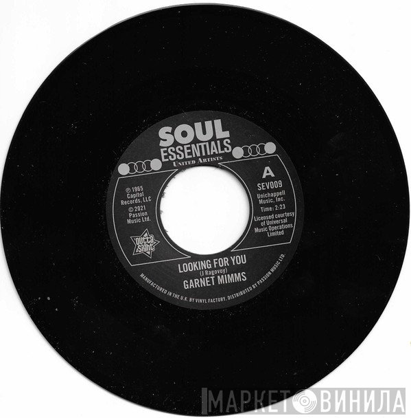 Garnet Mimms - Looking For You / As Long As I Have You