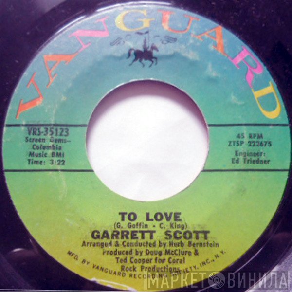Garrett Scott - To Love / Is Uncle Clayton Jackson Sleeping Here Again Tonight?