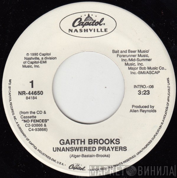 Garth Brooks - Unanswered Prayers