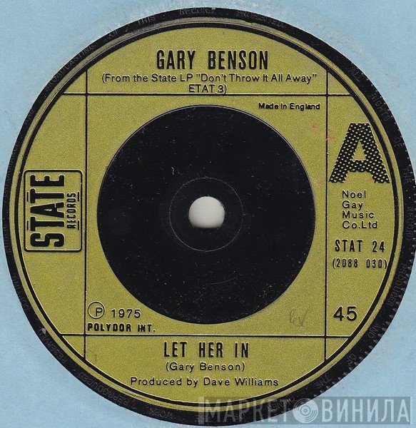 Gary Benson - Let Her In