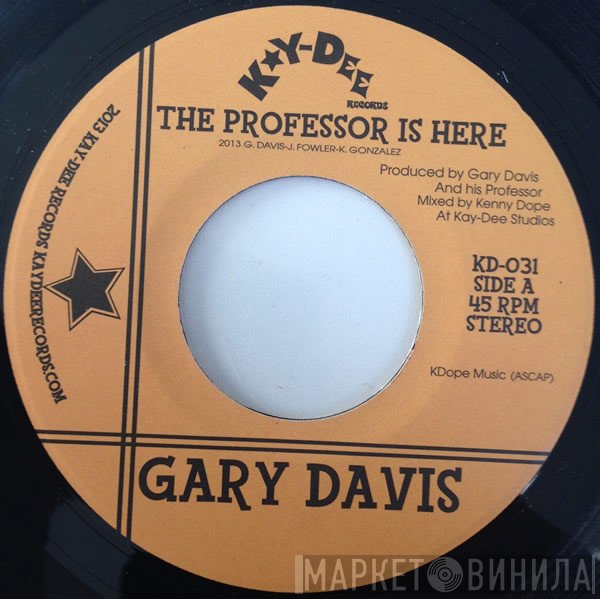 Gary Davis - The Professor Is Here / The Pop