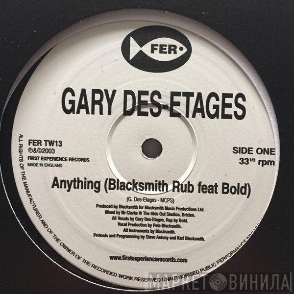Gary Des'Etages - Anything