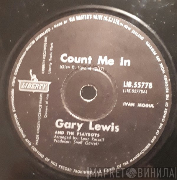 Gary Lewis & The Playboys  - Count Me In / Little Miss Go-Go