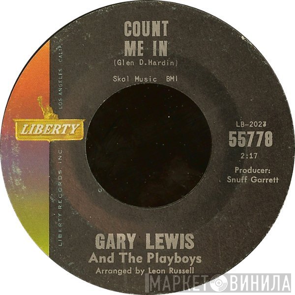 Gary Lewis & The Playboys  - Count Me In / Little Miss Go-Go