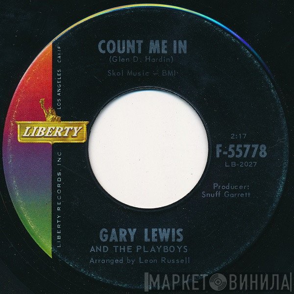 Gary Lewis & The Playboys  - Count Me In / Little Miss Go-Go