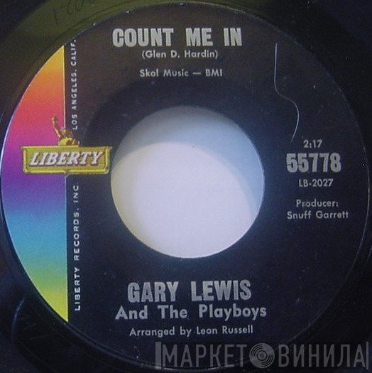 Gary Lewis & The Playboys  - Count Me In / Little Miss Go-Go
