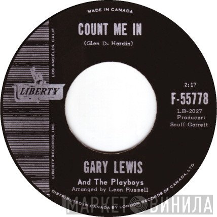 Gary Lewis & The Playboys  - Count Me In / Little Miss Go-Go